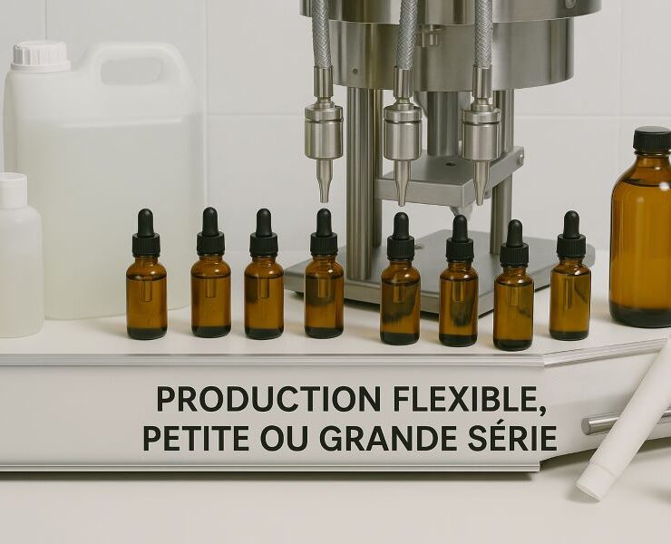 Production flexible petite ou grande série cosmetiques maroc